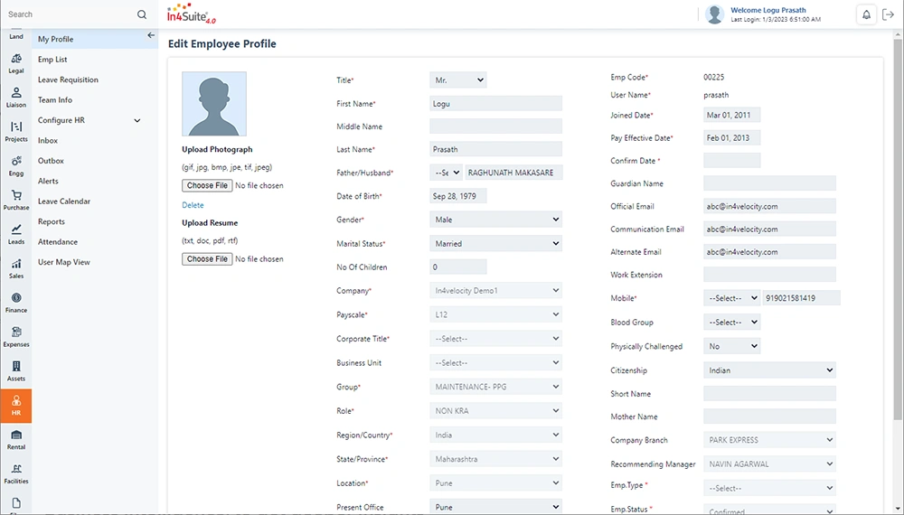 hr module