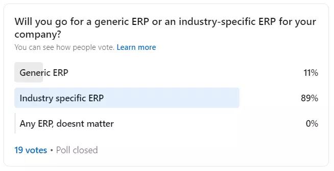 erp poll
